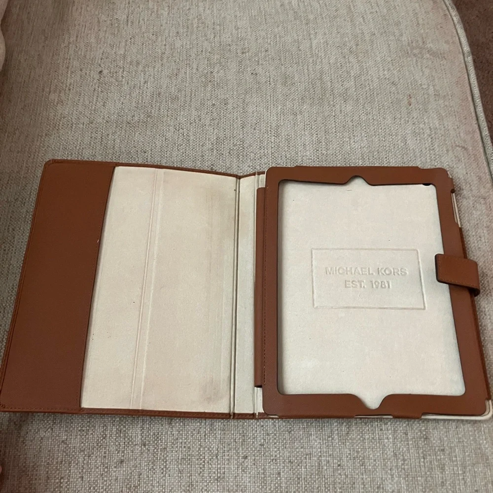 Michael kors leather iPad or tablet case